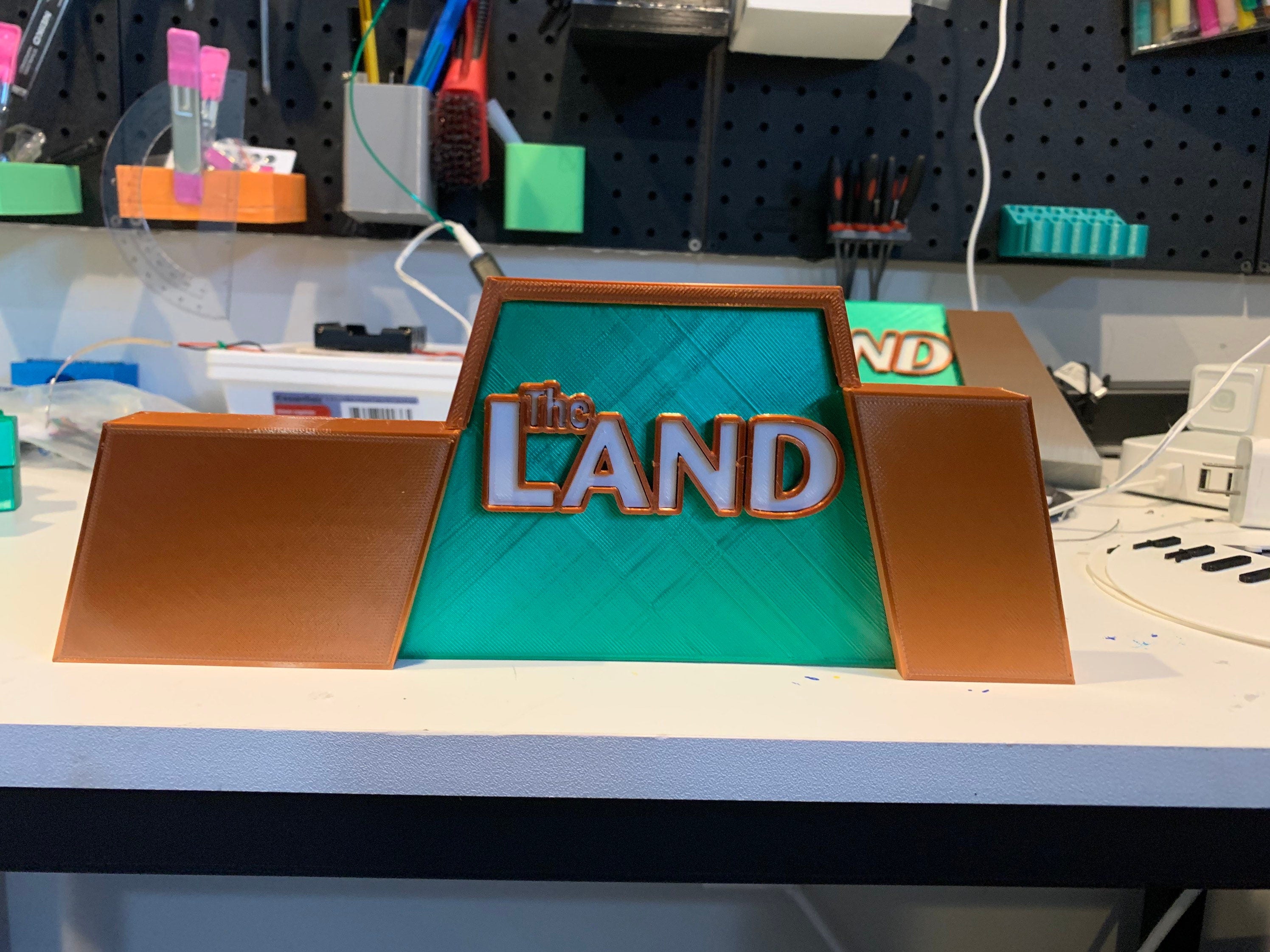 Disney World - Land Pavilion Sign EPCOT Gift for Disney Fans